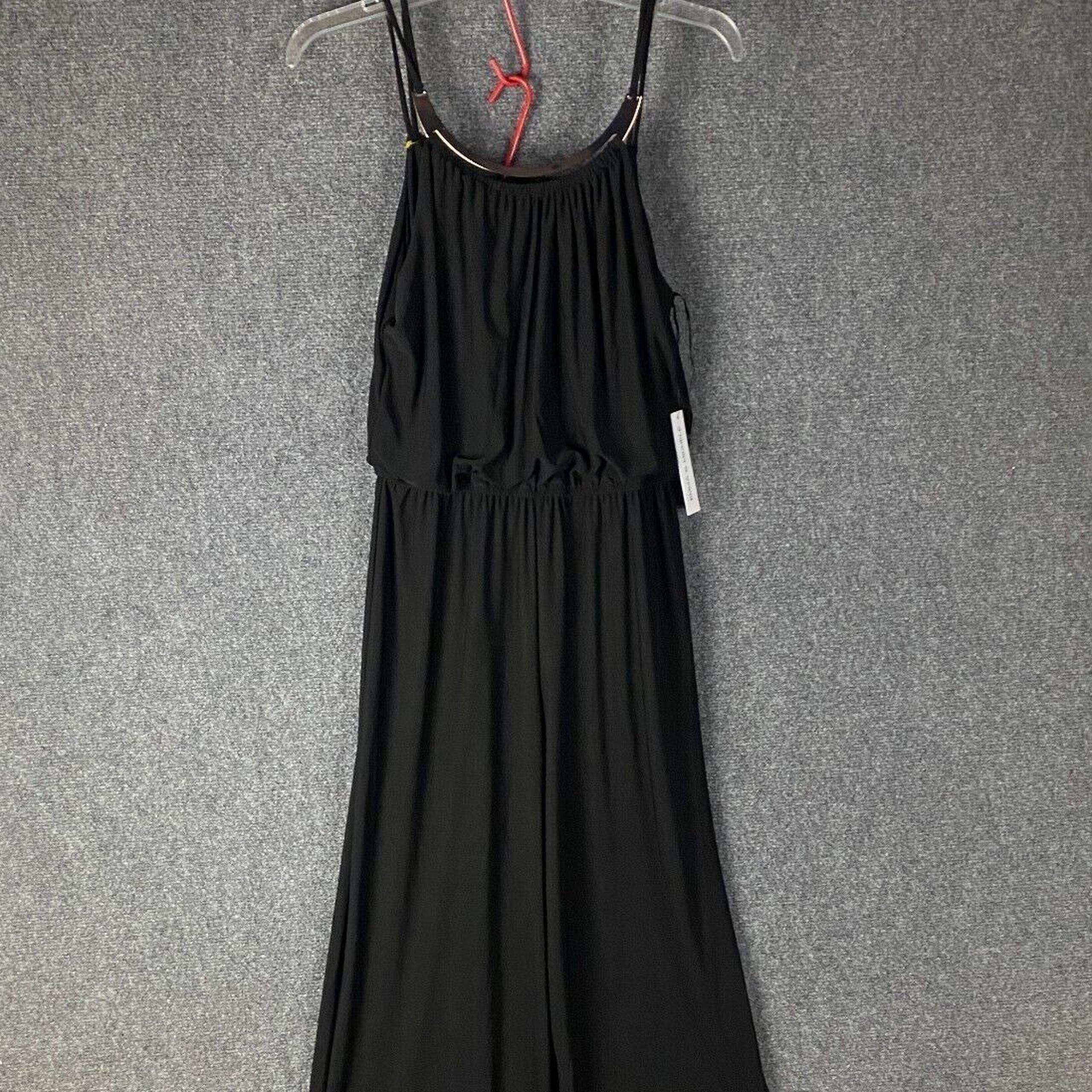 Emma & Michele Jumpsuit Women's Medium Sleeveless Polyester Blend Adults NWT