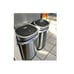 Kitchen Trash Can 13.2 Gallon Stainless Steel with Motion Sensor Hands Free Open