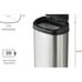 Kitchen Trash Can 13.2 Gallon Stainless Steel with Motion Sensor Hands Free Open