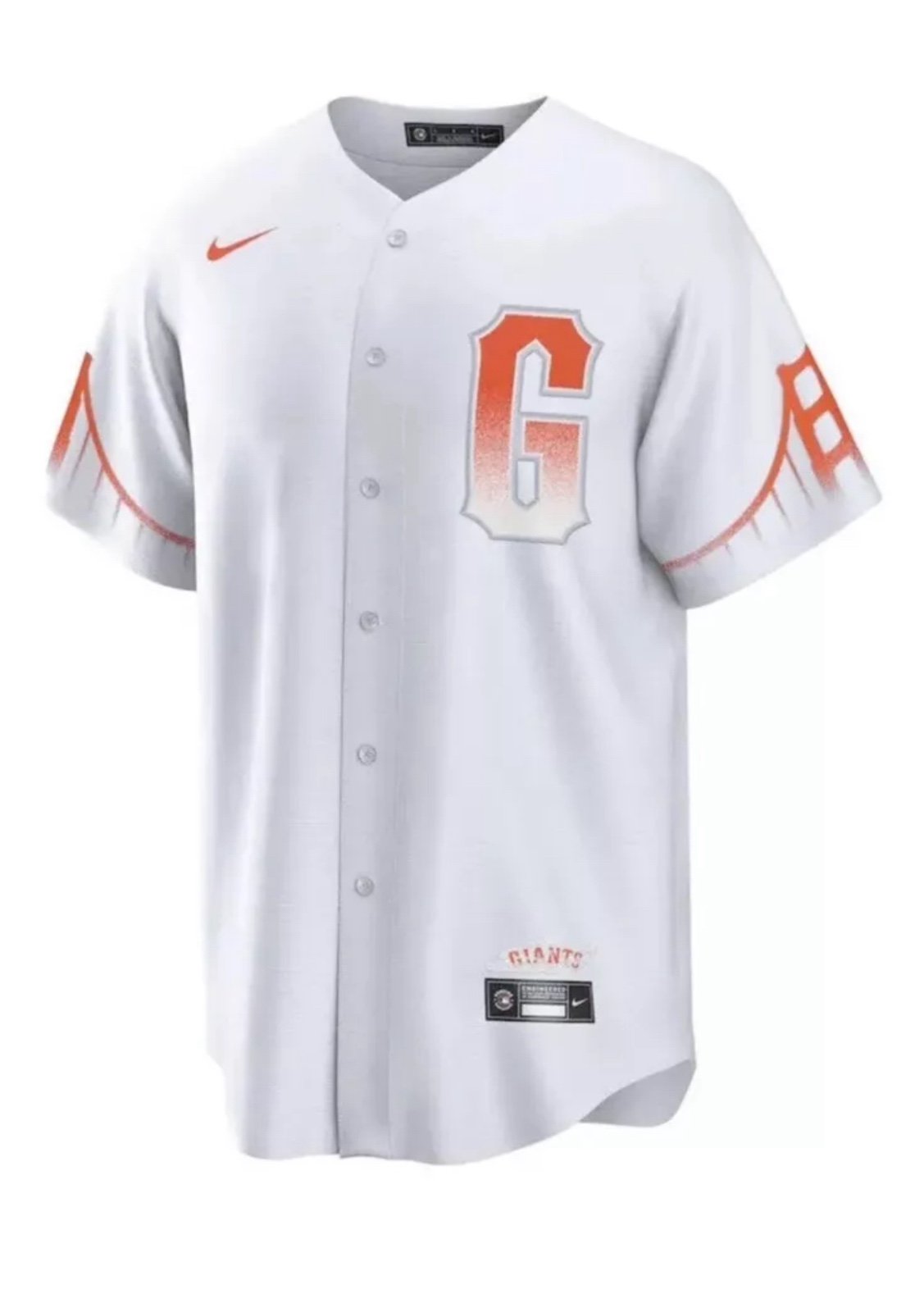 Nike Authentic San Francisco Giants City Connect Baseball Jersey Men’s Sz: L