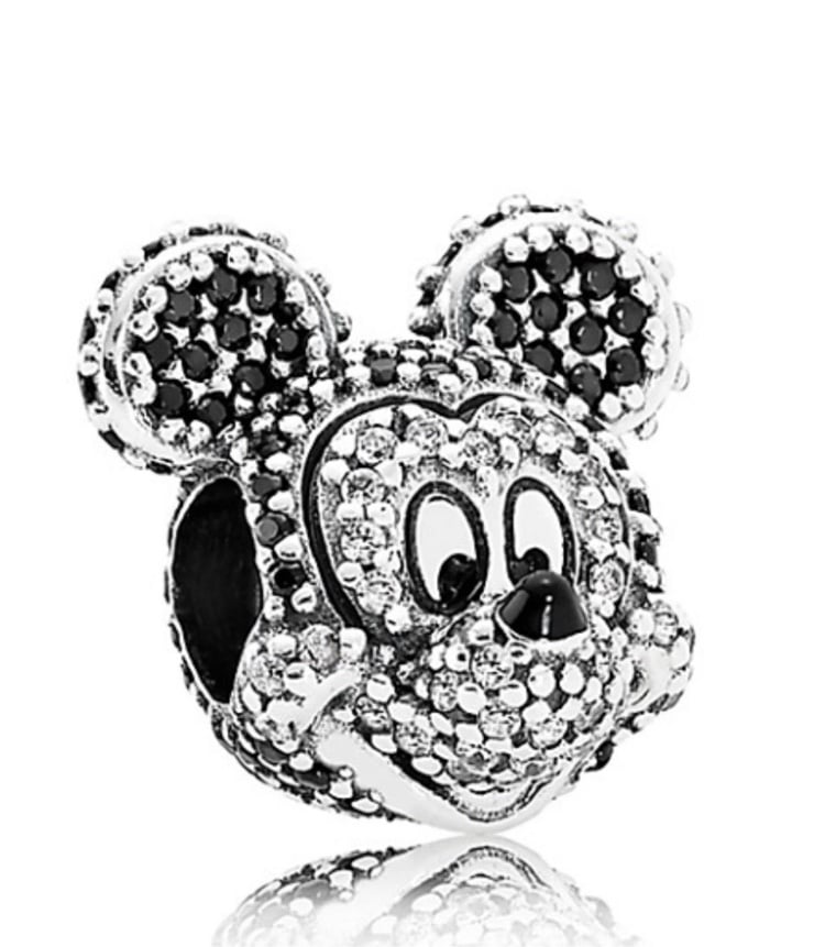 Disney Pandora Mickey Mouse Pave Limited Edition .925 Sterling Silver Charm