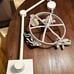 Pottery Barn Kids Knit Animal Mobile & Wooden Mobile Arm