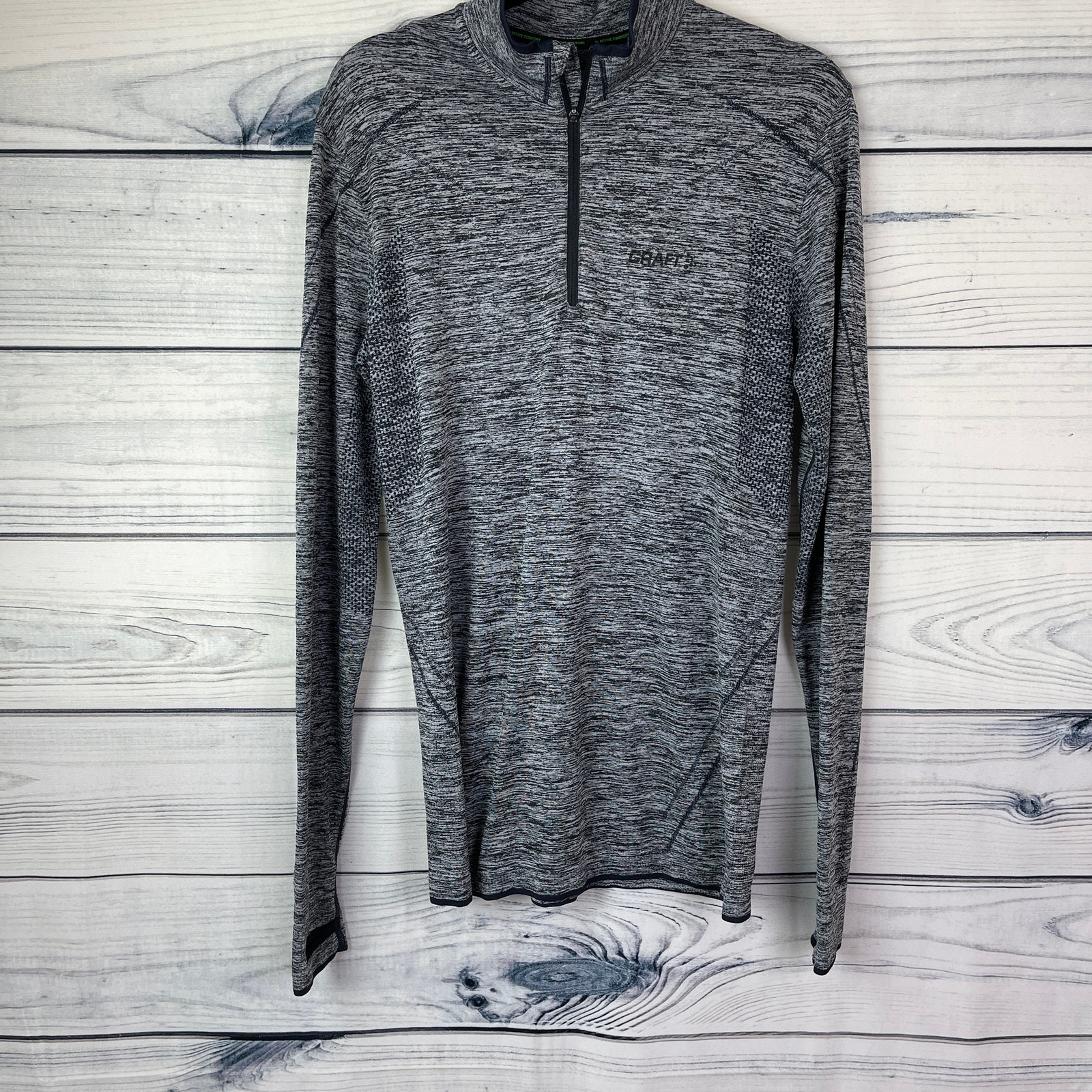Craft Pullover Wicking Baselayer Running Outdoor Camping Mens Size Large