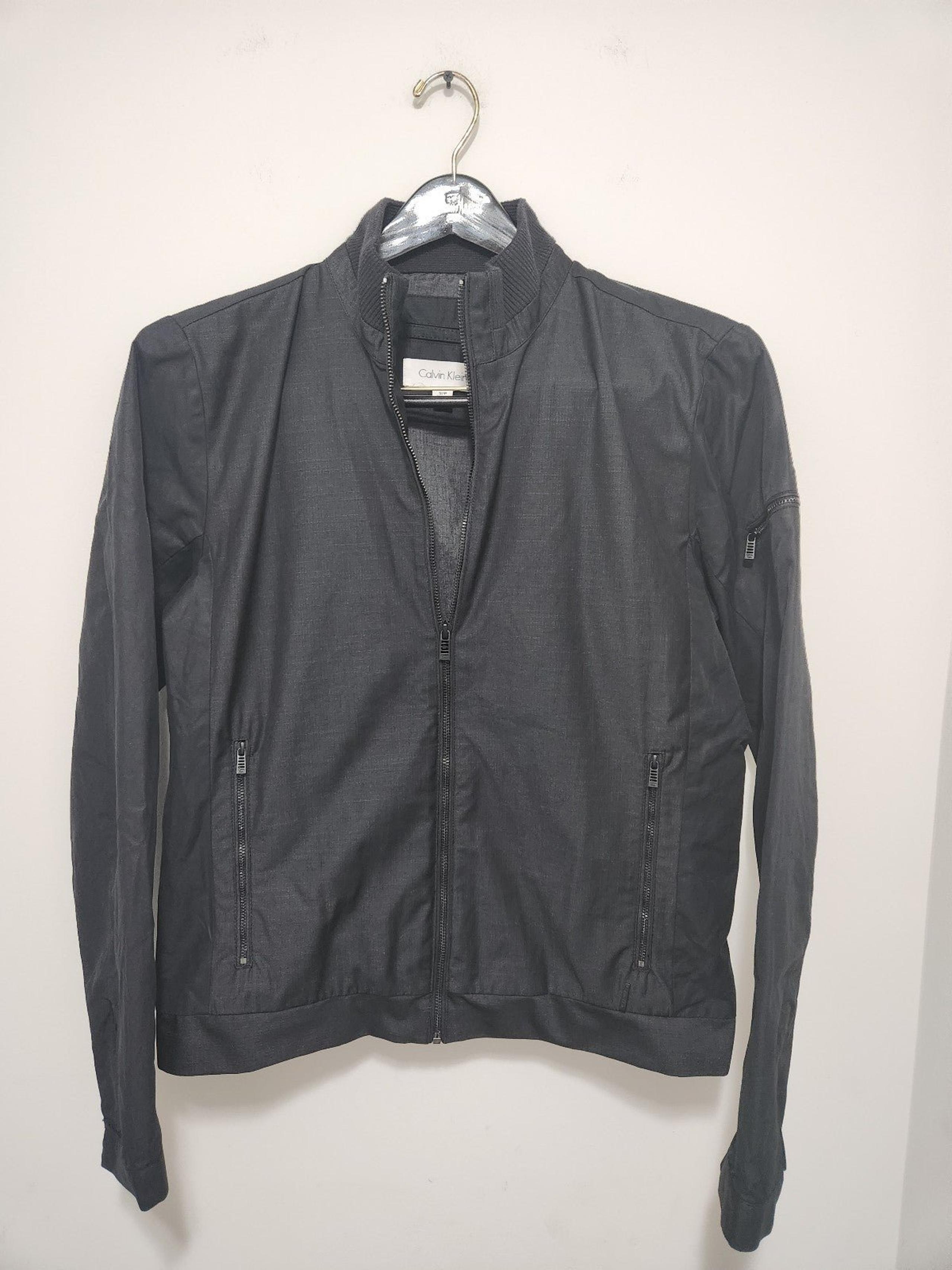 Calvin Klein Men's Black Full Zip Jackets Size S