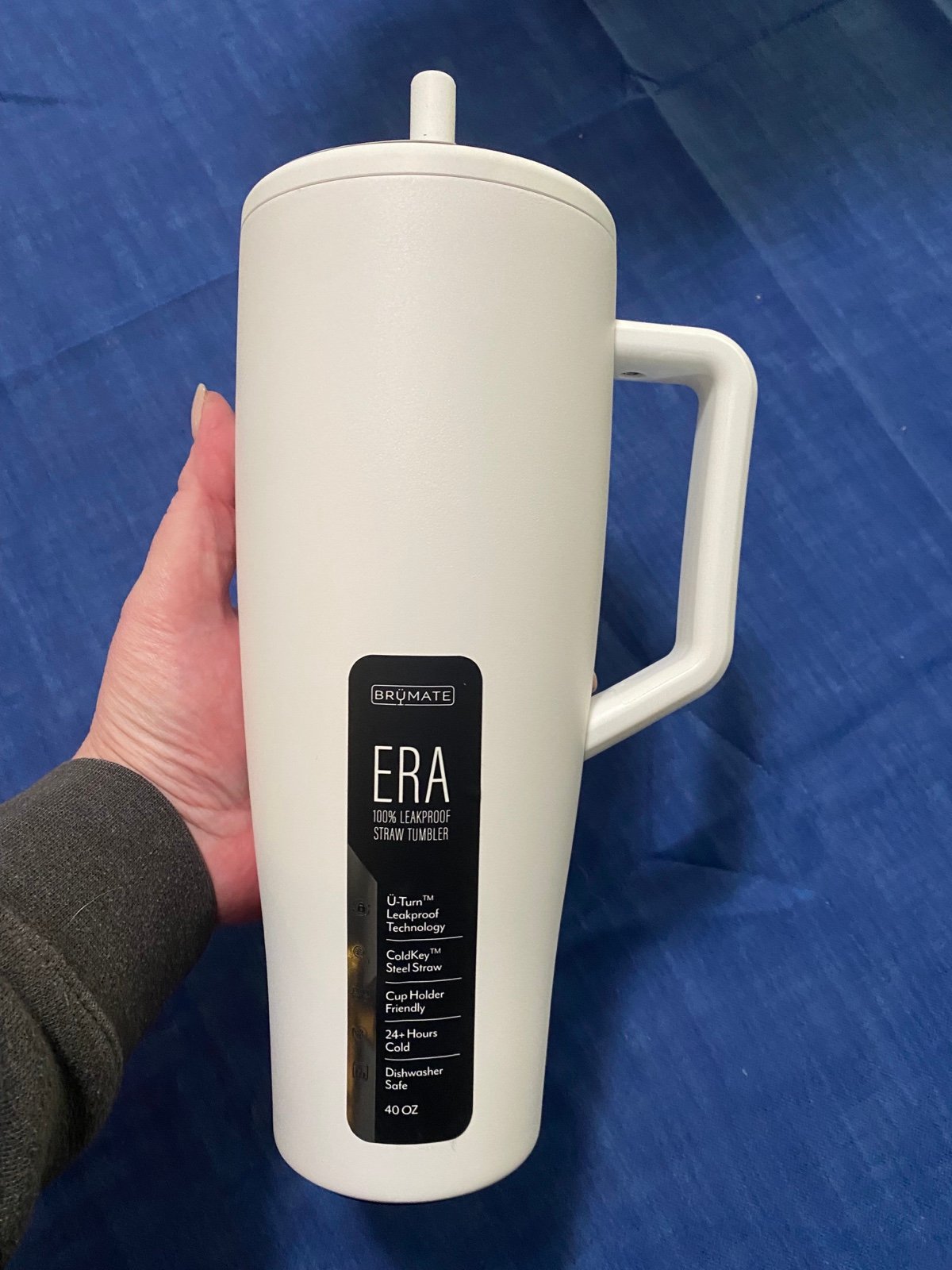 Brumate Matte White 40oz Era