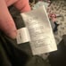 Michael Kors olive green rain jacket w/ hood & gold hardware size medium NWOT