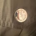Michael Kors olive green rain jacket w/ hood & gold hardware size medium NWOT