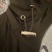 Michael Kors olive green rain jacket w/ hood & gold hardware size medium NWOT