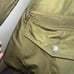 Michael Kors olive green rain jacket w/ hood & gold hardware size medium NWOT