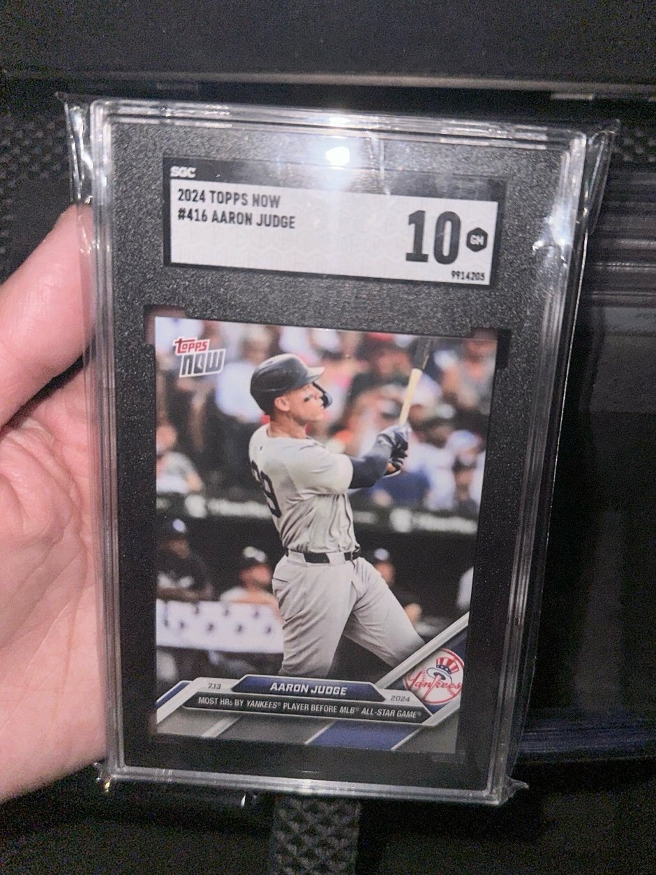 2024 Topps Now Aaron Judge #416 SGC 10
