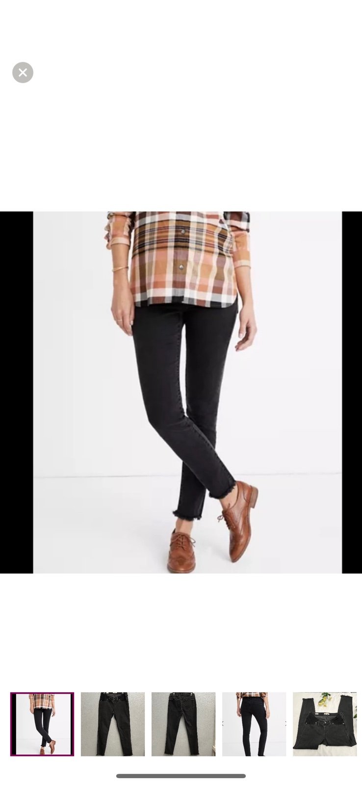 Madewell Maternity Skinny Jeans