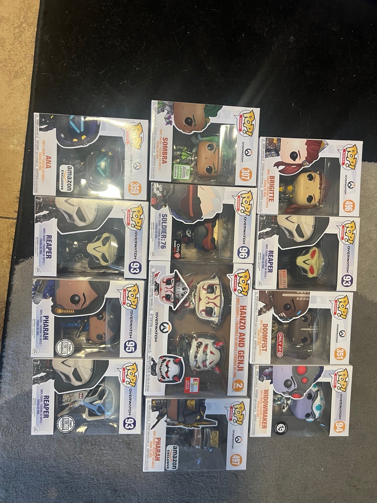 Funko pop overwatch lot