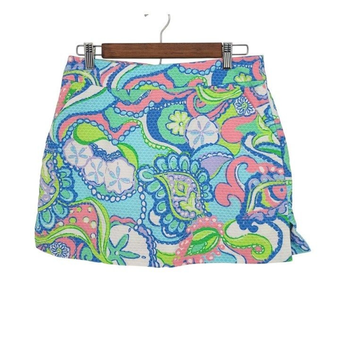 Lilly Pulitzer Marigold Skort Conch Republic Size 4