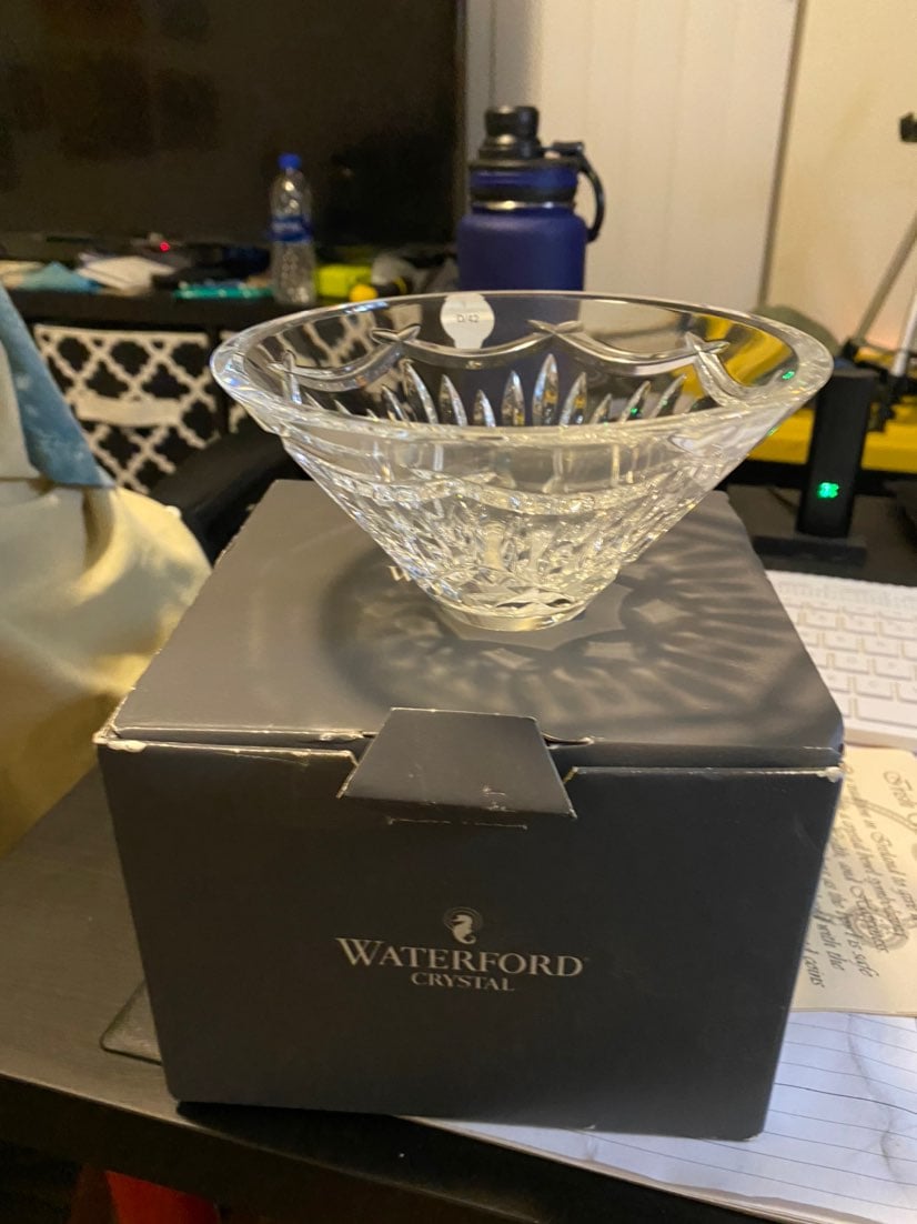 waterford crystal bowl 6 130196 wedding