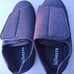 Silvert's Men's Wide Comfort Black Slippers Size 8