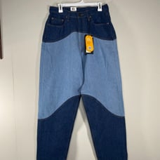 Levi's Premium SKATE Super Baggy Jeans Men's 30 x 34 Blue Colorblock Big E NWT
