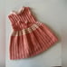 MISHA AND PUFF CORAL EVER DRESS 3/4