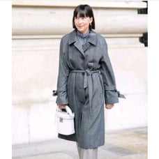 Uniqlo Women's Wool Coat Size M Gray