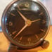 Vintage Turler Enameled Swiss 8 Day Alarm Travel Clock
