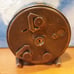 Vintage Turler Enameled Swiss 8 Day Alarm Travel Clock