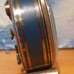 Vintage Turler Enameled Swiss 8 Day Alarm Travel Clock