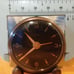 Vintage Turler Enameled Swiss 8 Day Alarm Travel Clock
