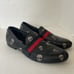 Steve Madden Mens Requiem Black Vegan Leather Embroidered Skull Loafers 12