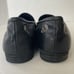 Steve Madden Mens Requiem Black Vegan Leather Embroidered Skull Loafers 12