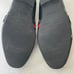 Steve Madden Mens Requiem Black Vegan Leather Embroidered Skull Loafers 12