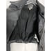 True Religion Black Coated Denim Moto Zip Biker Jacket Women's Size XS/TP