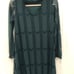 PinkBlush Green Chevron Mesh Overlay Maternity Dress small