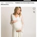 PinkBlush Green Chevron Mesh Overlay Maternity Dress small