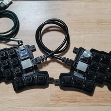 Custom Cheapino v.2 split keyboard