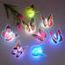 LED Colorful Clouds Astronaut Lamp with Rainbow Effect As Children's Night Light