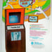 Original 1973 Williams PADDLE BALL Arcade Video Game Flyer - 1st Williams Video