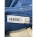 Sovere Advance Denim Blue Halterneck Crop Shirt Size L - NWT