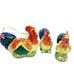 Ceramic Chicken Rooster Napkin Holder Salt & Pepper Set