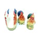 Ceramic Chicken Rooster Napkin Holder Salt & Pepper Set