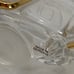 Franklin Mint 1957 Crystal Corvette 24K Gold Trim 1:24 Scale