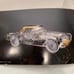 Franklin Mint 1957 Crystal Corvette 24K Gold Trim 1:24 Scale