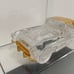 Franklin Mint 1957 Crystal Corvette 24K Gold Trim 1:24 Scale