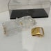 Franklin Mint 1957 Crystal Corvette 24K Gold Trim 1:24 Scale