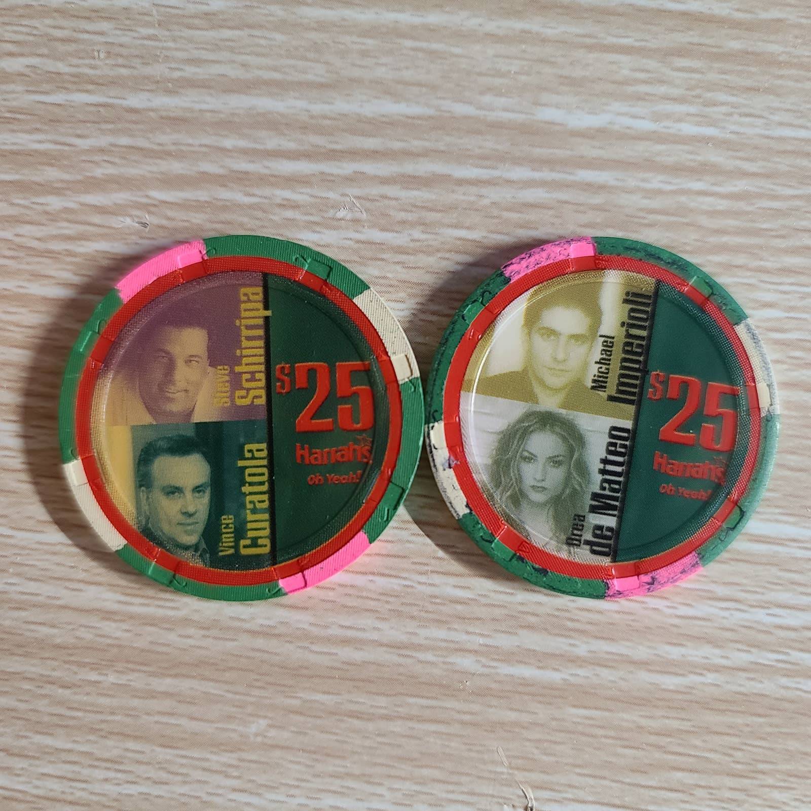 Harrah's Lake Tahoe 25 Chips Sopranos
