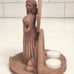 Brigit Celtic Goddess Statue/Tea Light Holder