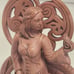 Brigit Celtic Goddess Statue/Tea Light Holder