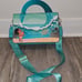LoungeflyLoungefly Disney Moana Ocean Wave handle Crossbody Bag