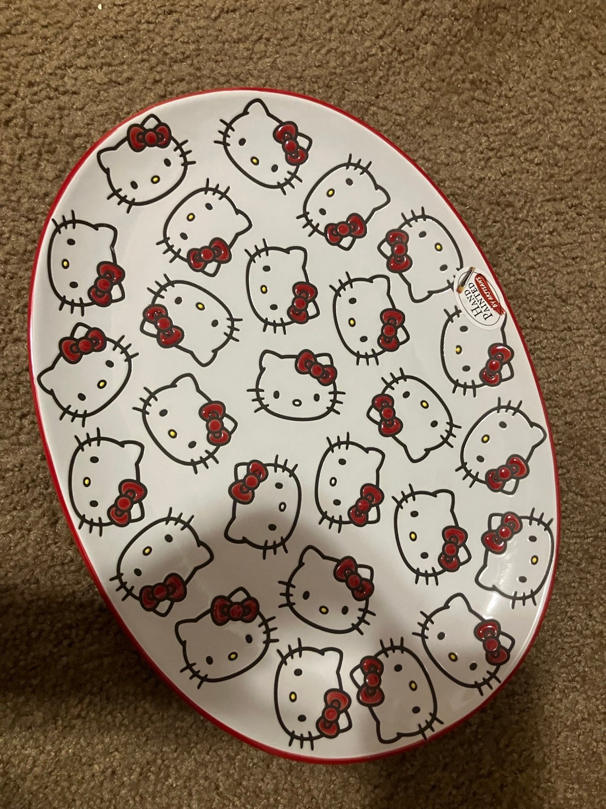 Hello Kitty Blue Sky Ceramic Serving Dish