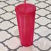 New 2019 Starbucks Holiday Studded Neon Pink Cup Size Venti 24 fl/710 ml