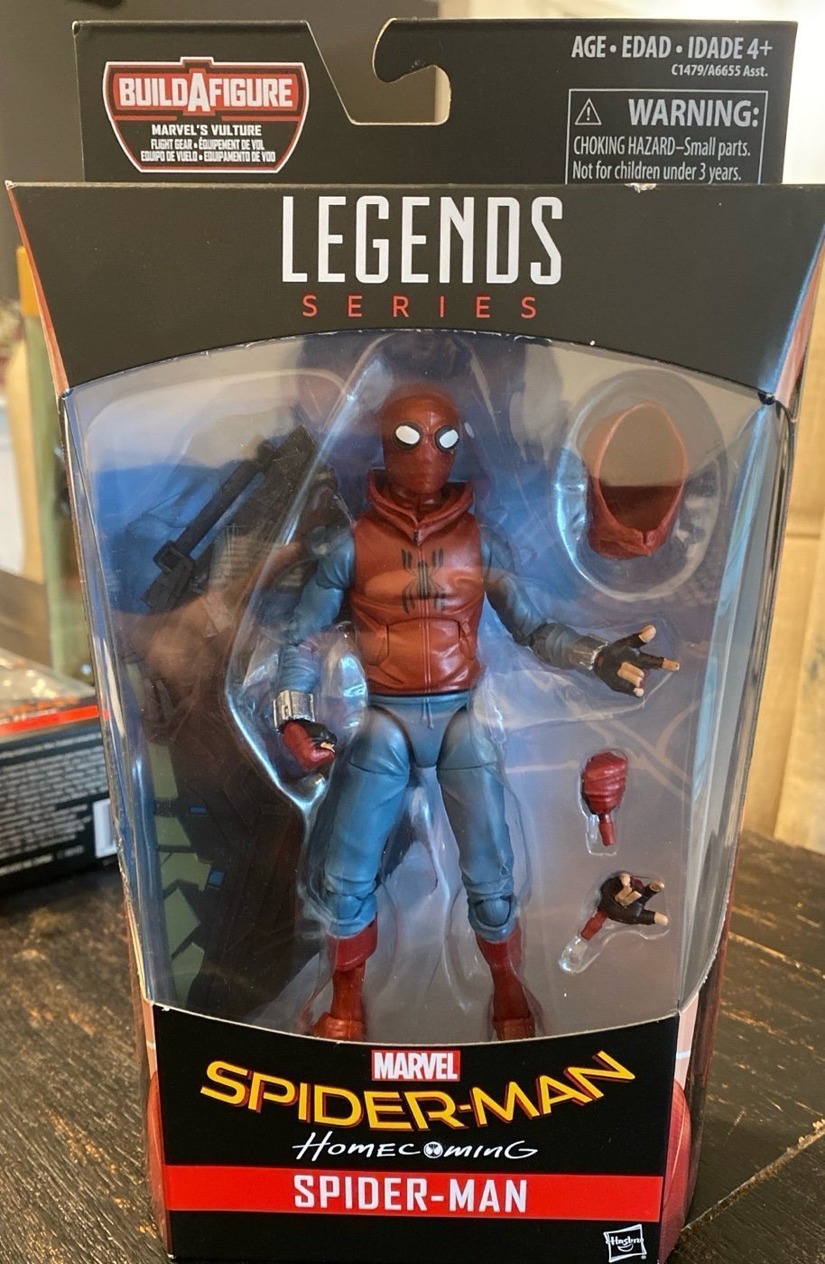 Spider-Man homecoming marvel legends