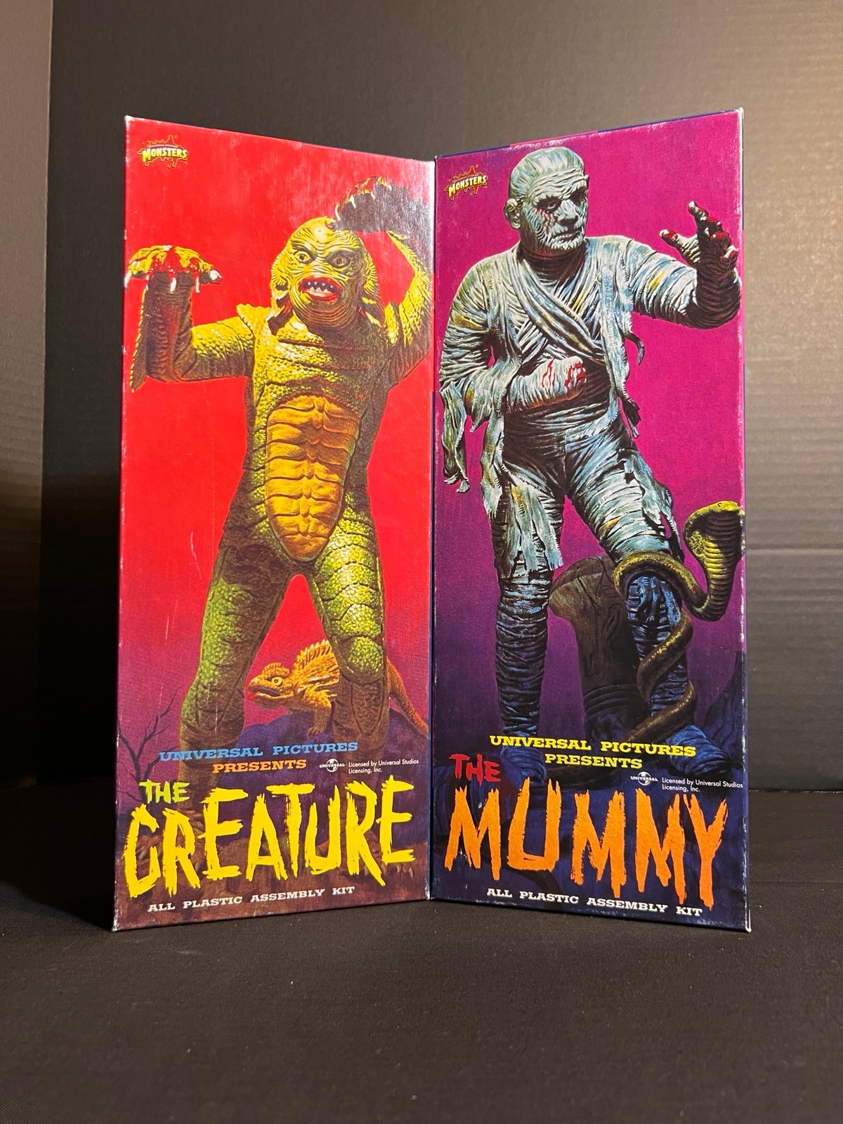 Aurora Universal Monsters “The Mummy” and “The Creature of the Black Lagoon” KIT